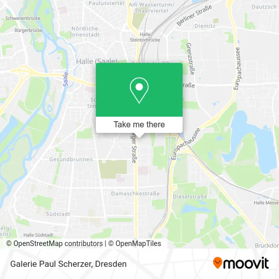 Карта Galerie Paul Scherzer