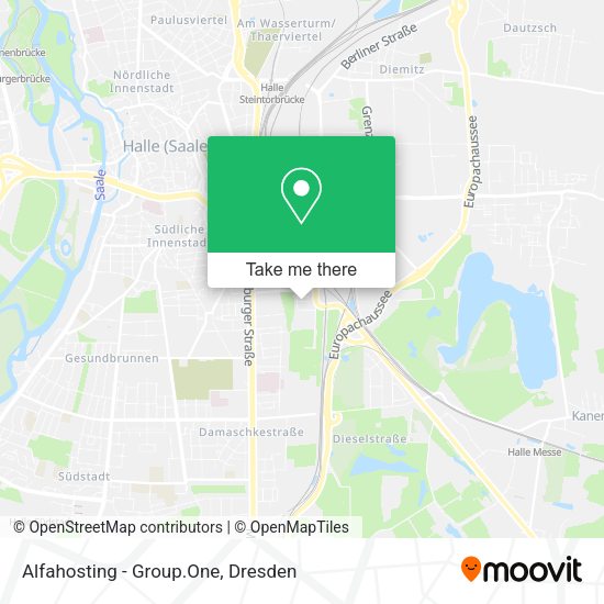 Карта Alfahosting - Group.One