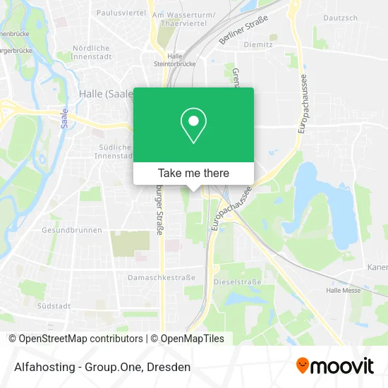 Карта Alfahosting - Group.One