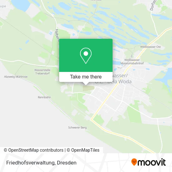 Карта Friedhofsverwaltung