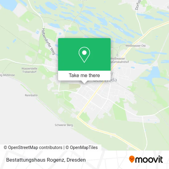 Карта Bestattungshaus Rogenz