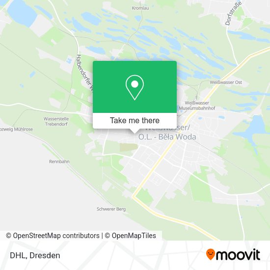 Карта DHL