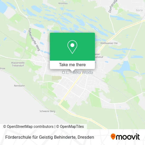 Карта Förderschule für Geistig Behinderte