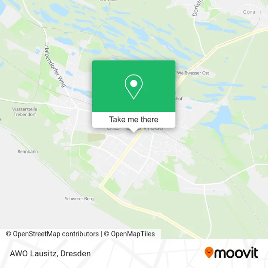 Карта AWO Lausitz
