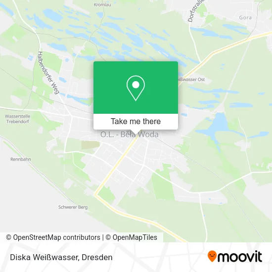 Карта Diska Weißwasser