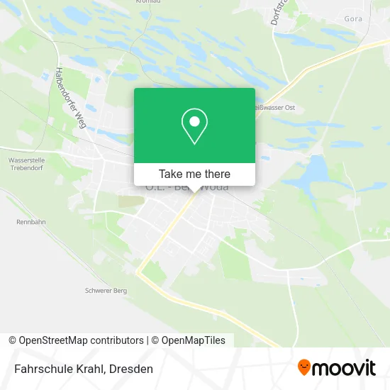 Карта Fahrschule Krahl