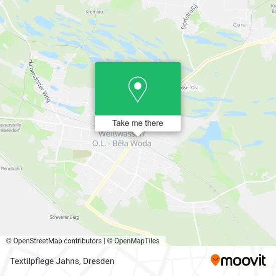 Карта Textilpflege Jahns
