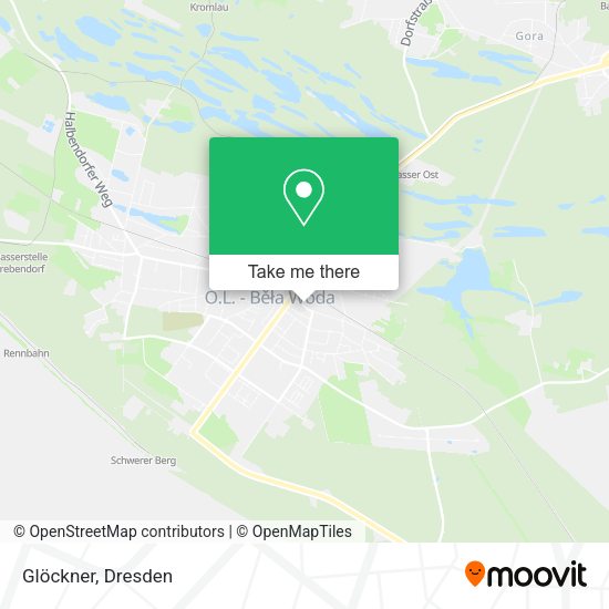 Карта Glöckner
