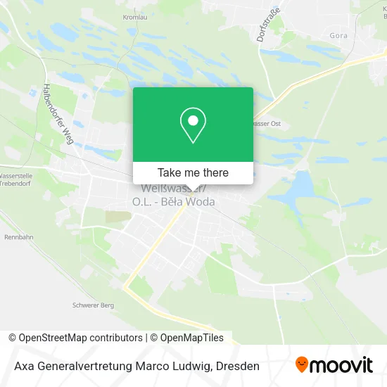 Карта Axa Generalvertretung Marco Ludwig
