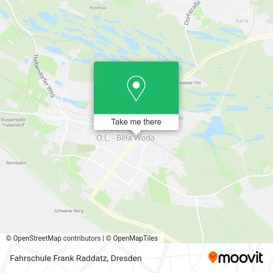 Карта Fahrschule Frank Raddatz