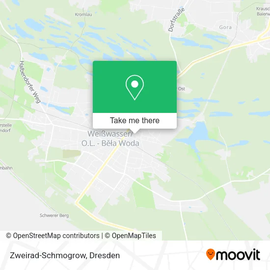 Карта Zweirad-Schmogrow