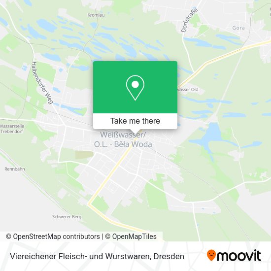 Карта Viereichener Fleisch- und Wurstwaren