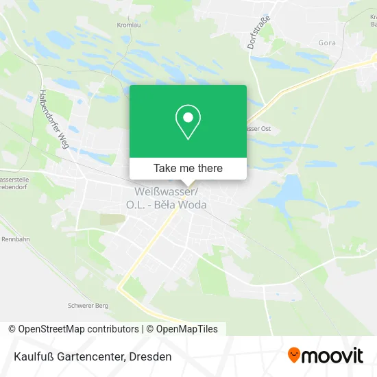 Карта Kaulfuß Gartencenter