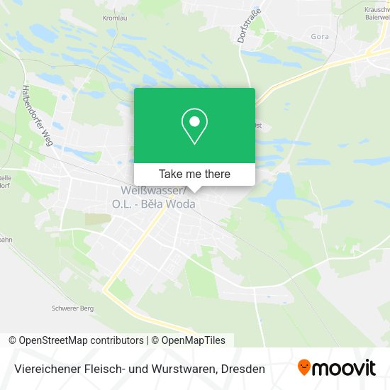 Карта Viereichener Fleisch- und Wurstwaren