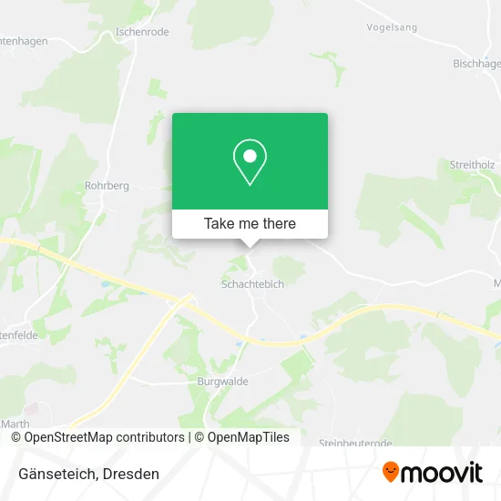 Карта Gänseteich