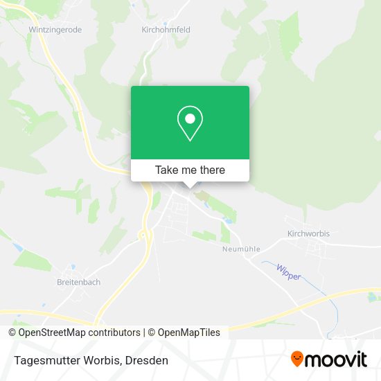 Карта Tagesmutter Worbis