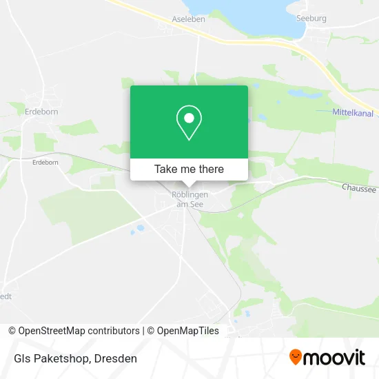 Карта Gls Paketshop