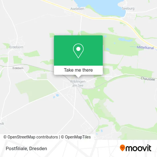 Карта Postfiliale