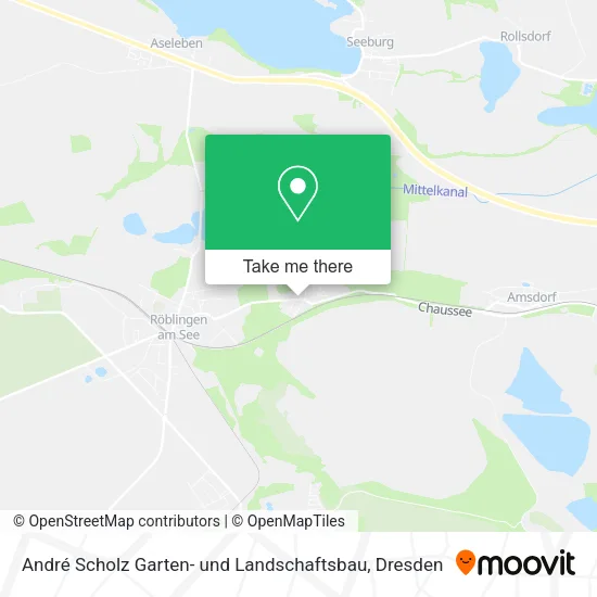 Карта André Scholz Garten- und Landschaftsbau