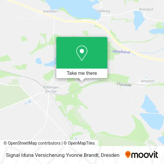 Карта Signal Iduna Versicherung Yvonne Brandt