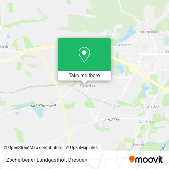 Карта Zscherbener Landgasthof