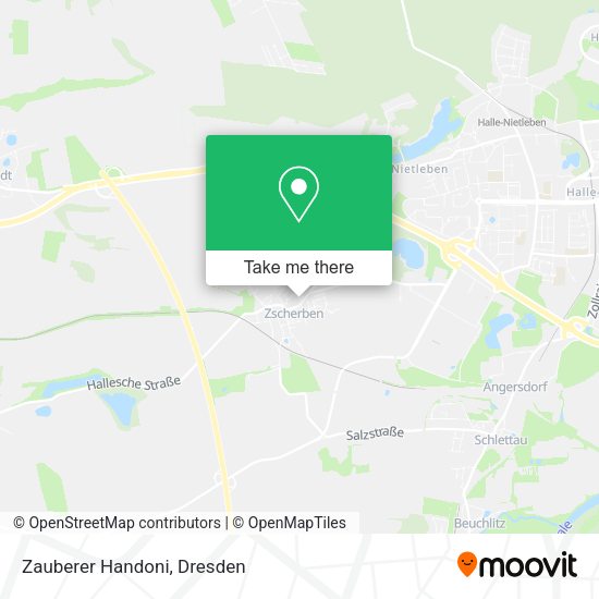 Карта Zauberer Handoni