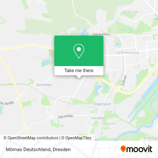 Карта Mömax Deutschland