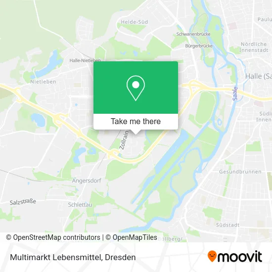 Карта Multimarkt Lebensmittel