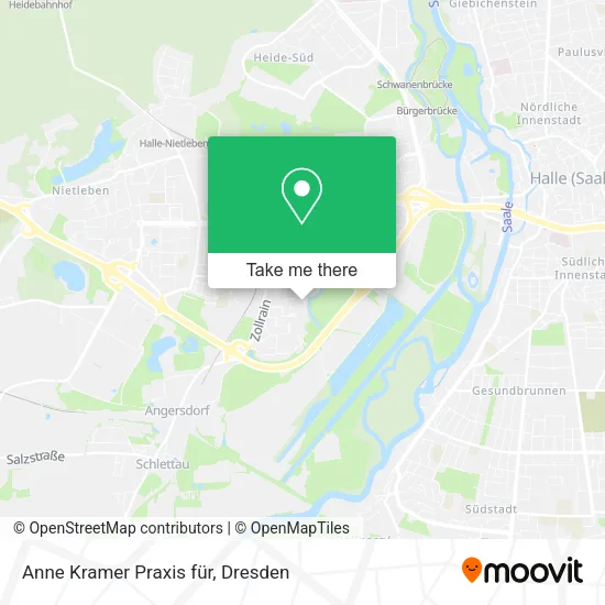 Карта Anne Kramer Praxis für