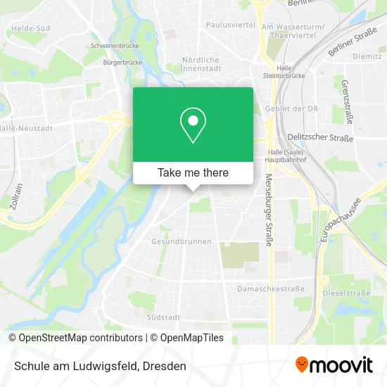 Карта Schule am Ludwigsfeld