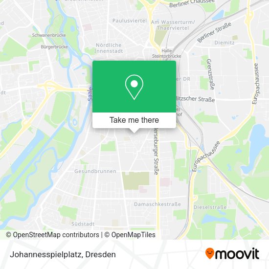 Карта Johannesspielplatz