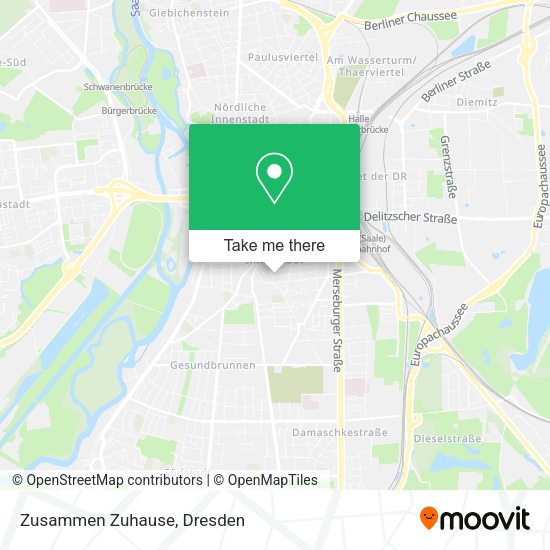 Карта Zusammen Zuhause