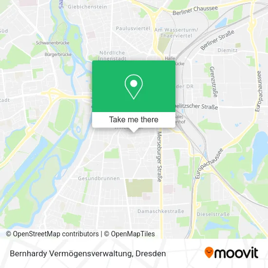 Карта Bernhardy Vermögensverwaltung