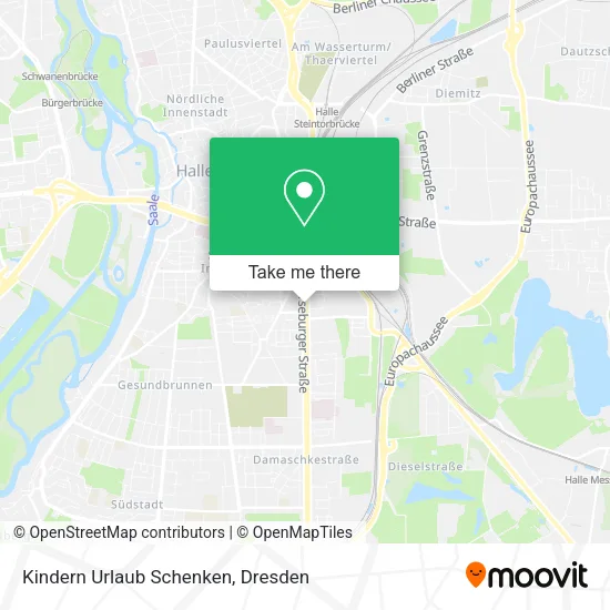 Карта Kindern Urlaub Schenken