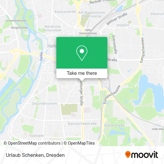 Карта Urlaub Schenken