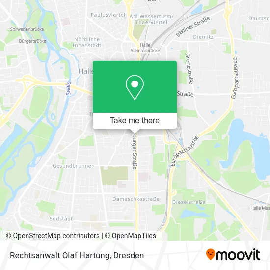 Карта Rechtsanwalt Olaf Hartung