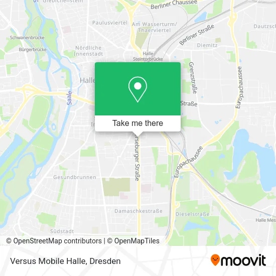 Карта Versus Mobile Halle
