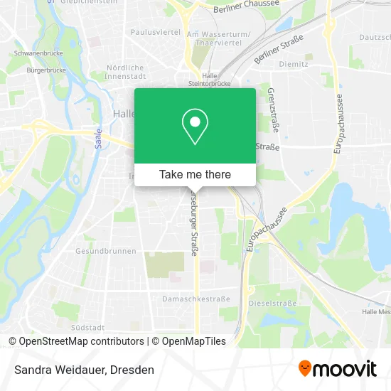 Карта Sandra Weidauer