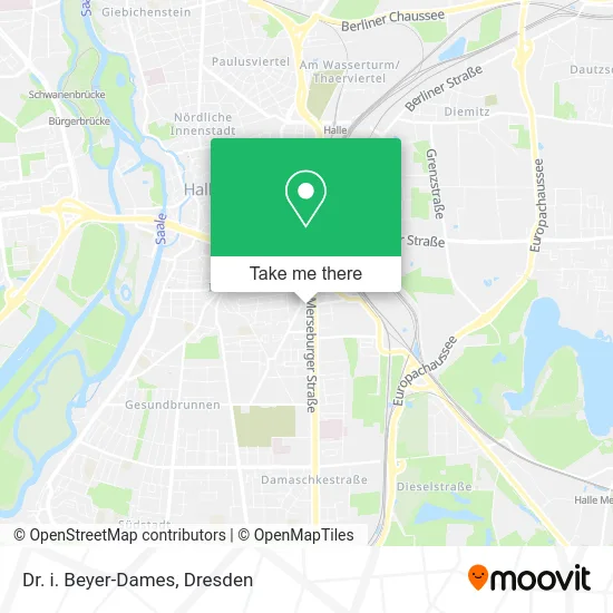 Карта Dr. i. Beyer-Dames