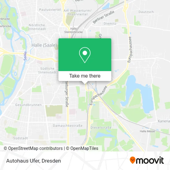 Autohaus Ufer map