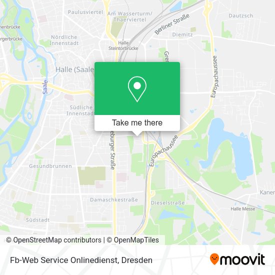 Карта Fb-Web Service Onlinedienst