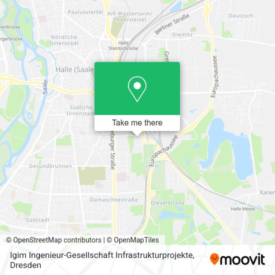 Карта Igim Ingenieur-Gesellschaft Infrastrukturprojekte