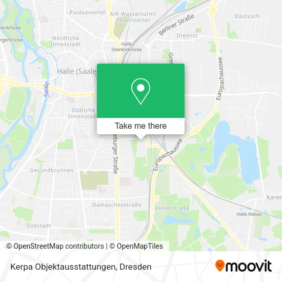 Карта Kerpa Objektausstattungen