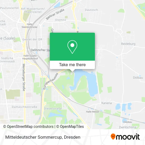 Карта Mitteldeutscher Sommercup