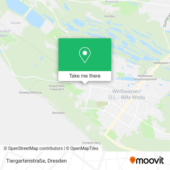 Карта Tiergartenstraße