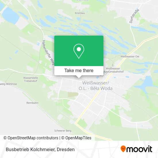 Карта Busbetrieb Kolchmeier