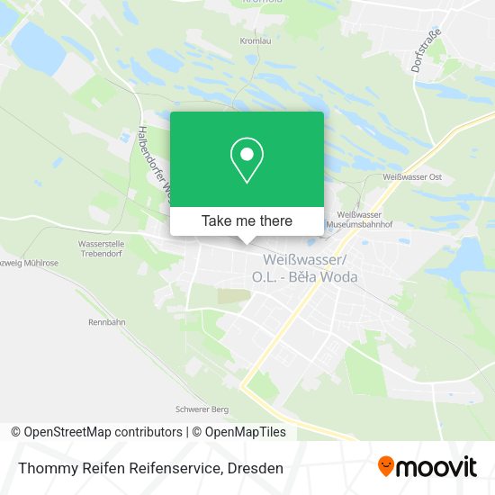 Карта Thommy Reifen Reifenservice