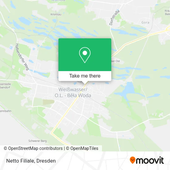 Карта Netto Filiale