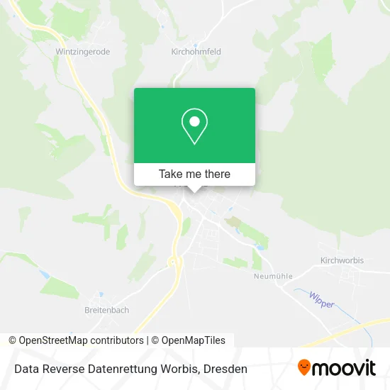Карта Data Reverse Datenrettung Worbis
