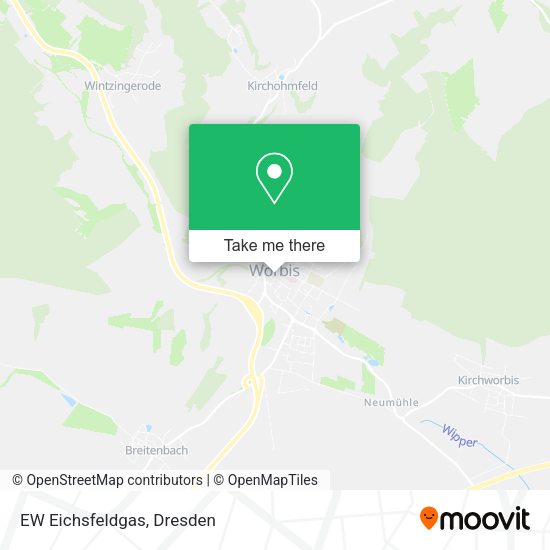 Карта EW Eichsfeldgas